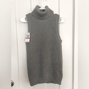 Michael Kors Turtle Neck Sleeveless Sweater NWT SZ. XS